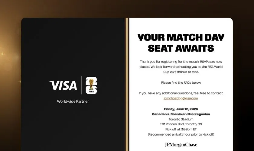 Visa × JPMorganChase — Campaign site
