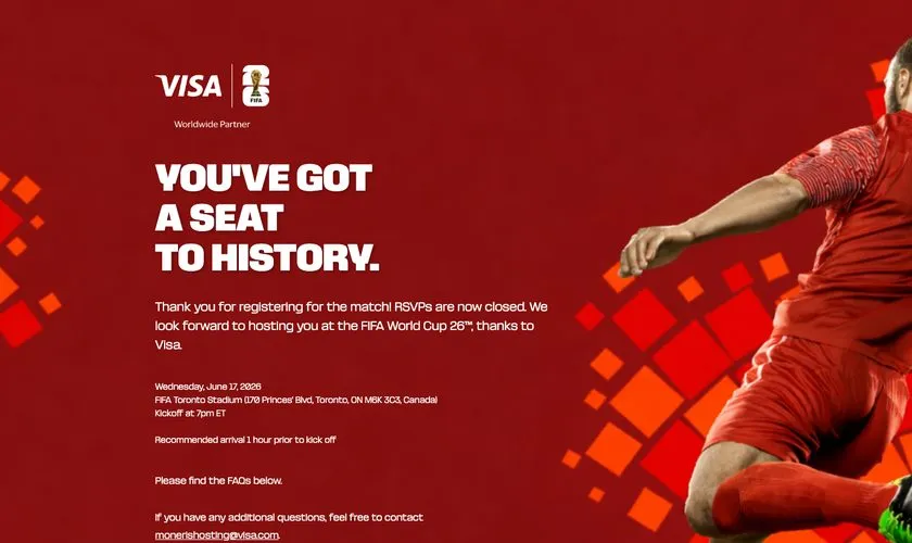 Visa × Moneris — Campaign site